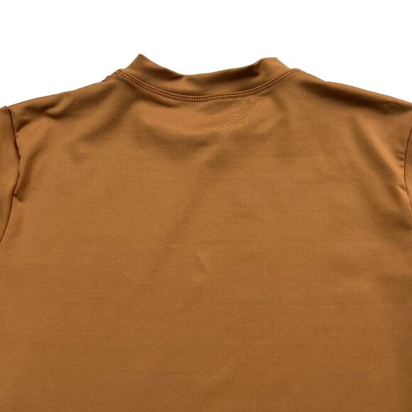 SKIMS Swim Long Sleeve Shirt Almond XXS Rash Guard - Picture 5 of 11